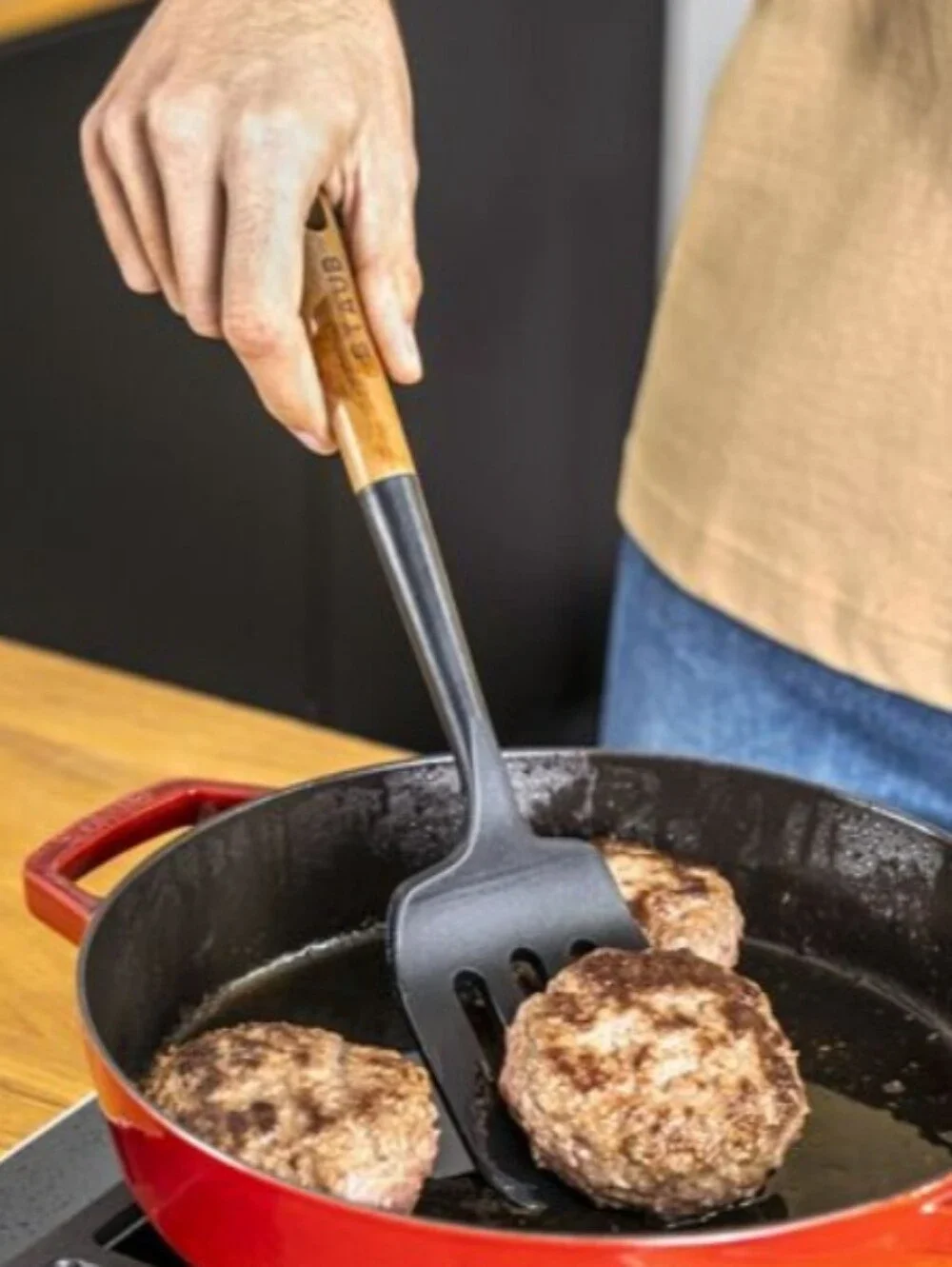 Staub Silicone Slotted Turner